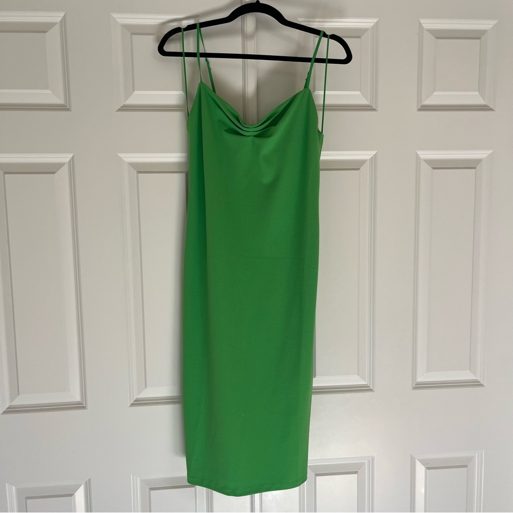 Zara Green Midi Dress